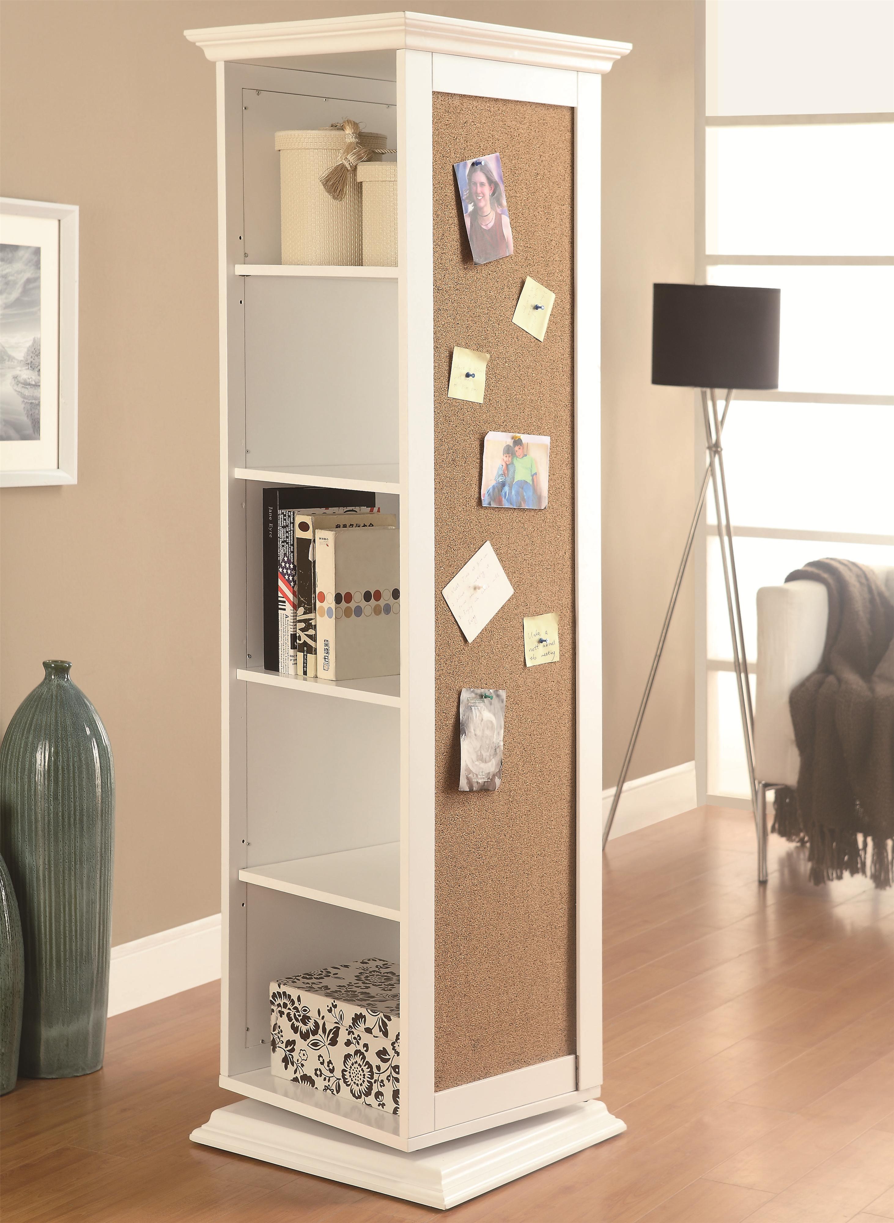 Swivel 2025 accent cabinet